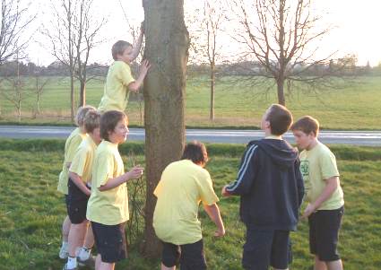 Good Friday 2007 - Pinkneys Green Scouts Easter Egg Hunt